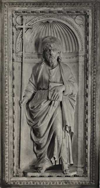 Faraglia, Cesare — Bregno Andrea - sec. XV - Sant'Andrea entro nicchia — insieme